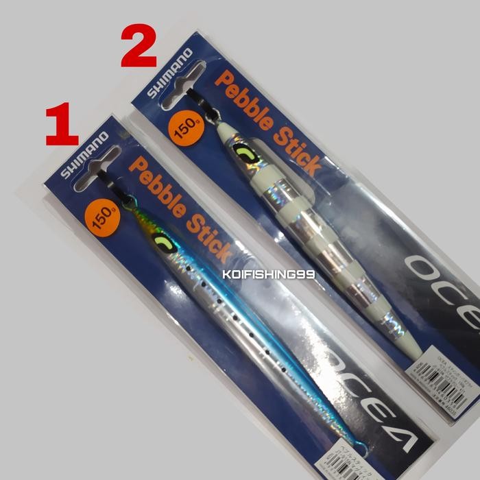 Umpan Metal Jig Shimano Stinger Butterfly Pebble Stick 150 Gram