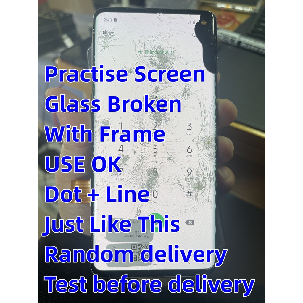 Repair Edge screen Separete Glass Practice Lcd for samsung S8Plus/Note8 G955/G965/S9/S10/S20/S21/S21