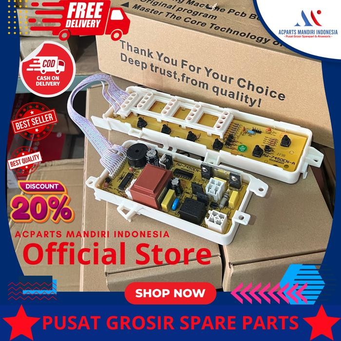 TOSHIBA AW-8300S ( AW-8300SN ) 8.0KG, MODUL PCB MESIN CUCI TOP
