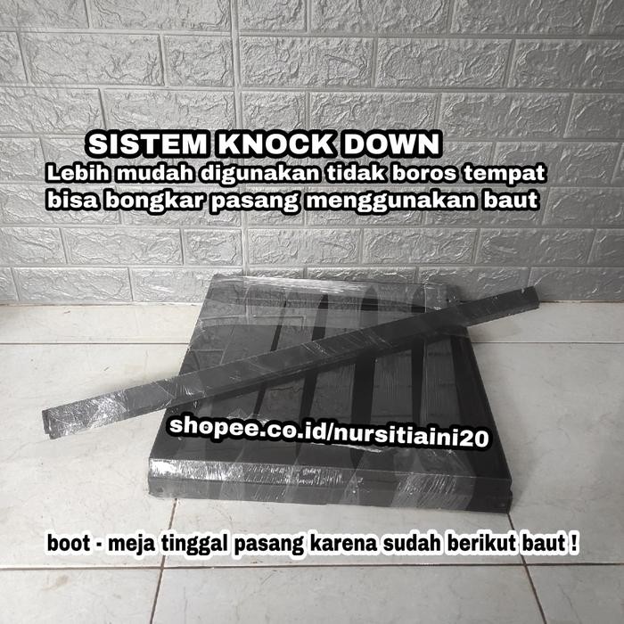 DANDANG MIE AYAM 4 LUBANG PAKE KRAN SET MEJA / DANDANG MIE KOCOK