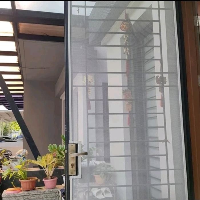 PREMIUM Kasa Nyamuk Fiberglass List Magnet untuk Jendela atau Pintu