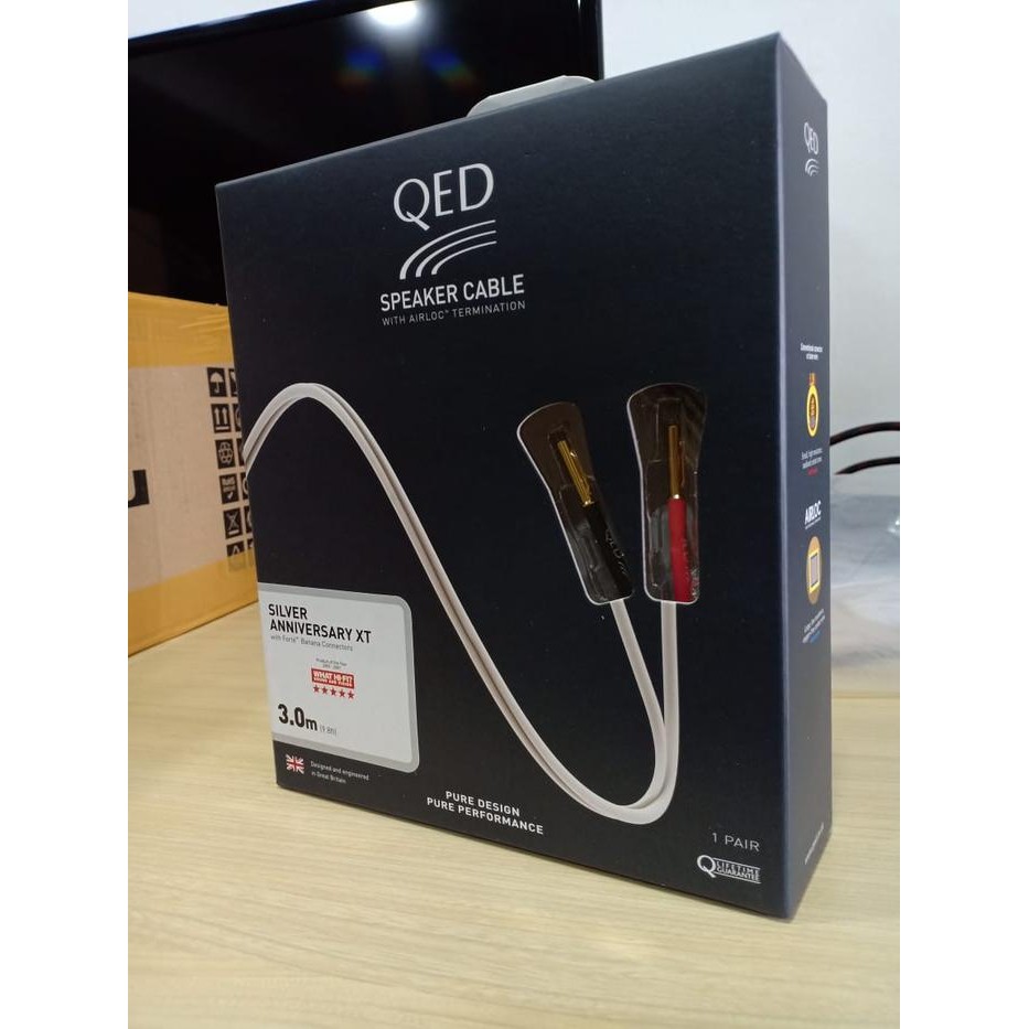 Qed Silver Anniversary Xt 2M (Packaged)/Cable Speaker