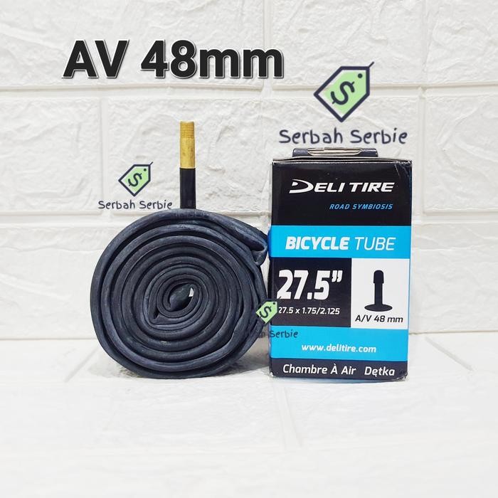 ban dalam sepeda 27.5x1.75 27.5x2.125 swallow deli tire av schrader [mutu terbaik]