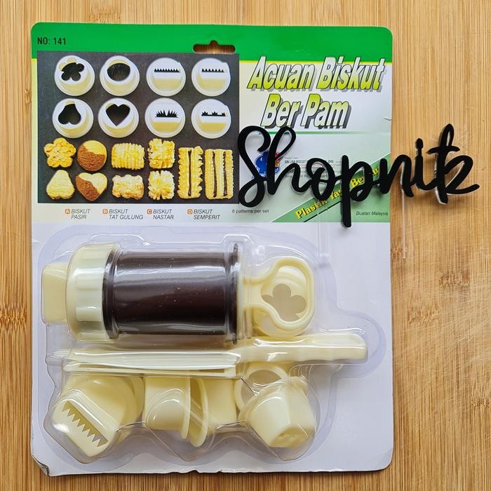 

Sin Lian No. 141 Acuan Biskut Berpam / Cetakan Kue Kering Gratis Ongkir