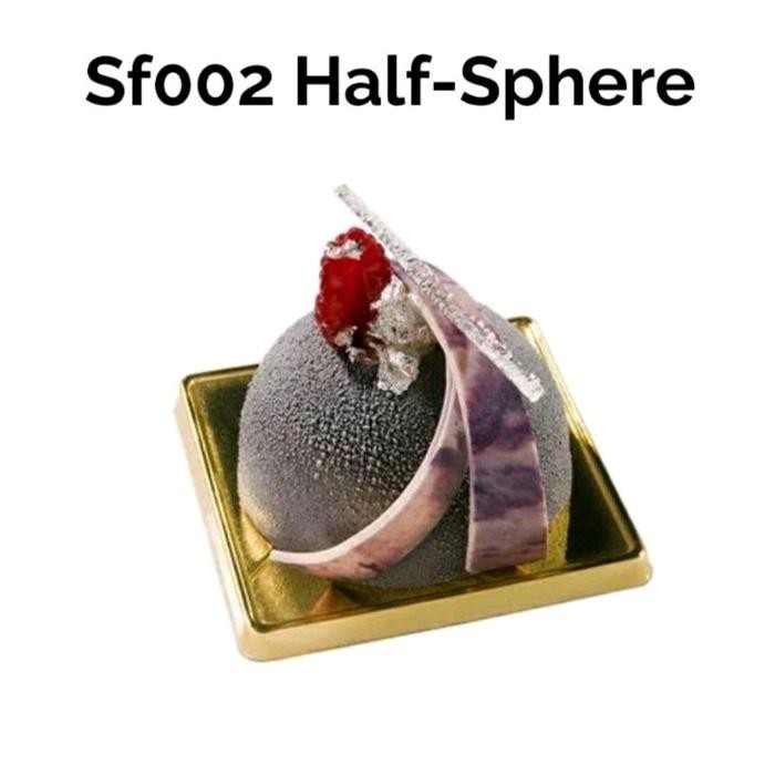 

Silikomart Silicone Mold Half Sphere 7 Cm ,H 3.5 Cm ( Sf002 ) Gratis Ongkir