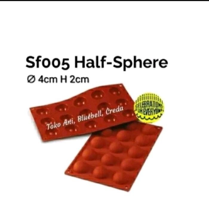 

Silikomart Silicone Mold Half Sphere ( Sf005 ) Gratis Ongkir