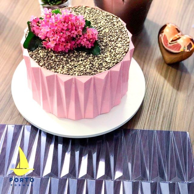 

High Profile Origami Sheet Chocolate Mold Porto Formas Cetakan Coklat Gratis Ongkir