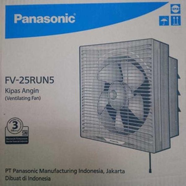 (Expert) PANASONIC EXHAUST FAN / HEXOS DINDING FV-25RUN5 (10 INCH)