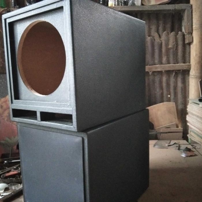 Box Subwoofer 12 Ini Full Mdf Tutup Kain Ni Scoop Box Speaker 12"