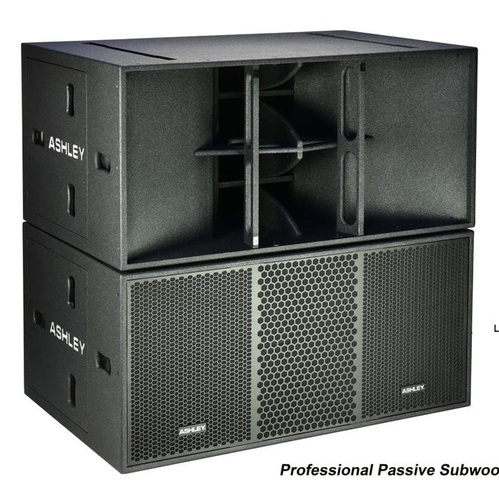 Subwoofer Pasif Ashley 18 In Double Zoom-2186 Neo Zoom2186Neo Zoom 2186 Neo Garansi