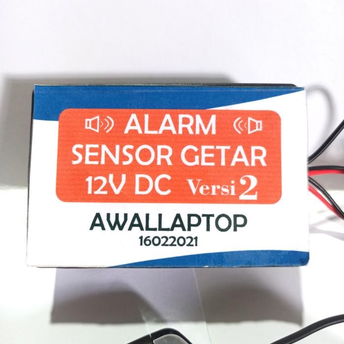 Alarm Sensor Getar V2 Sensor Getar Alaram Maling Rumah Gedung Remot