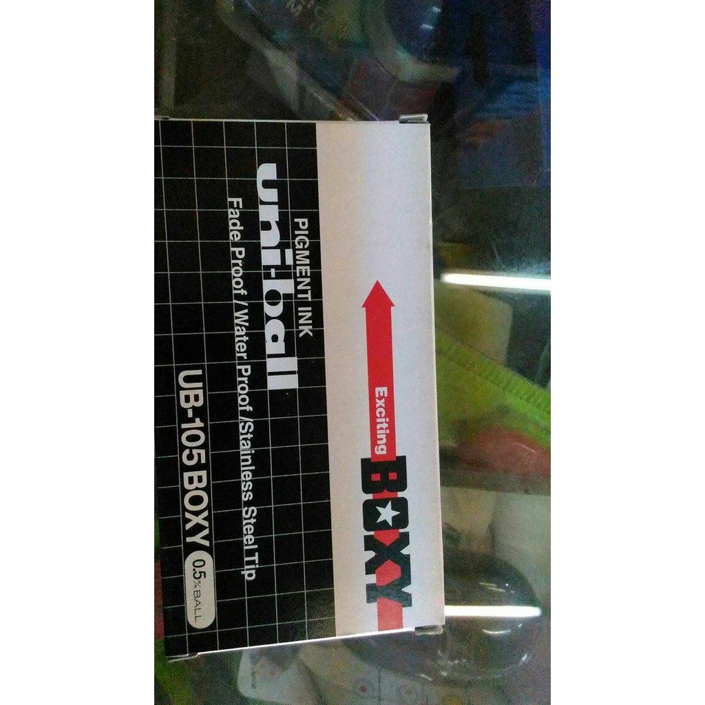 

Product Laris Unibal Boxy 0.5 Ball Black And Blue