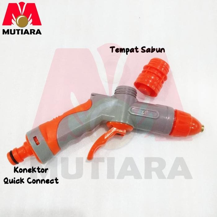GUN SPRAY FOAM SNOW GUN SPRAYER LENGKAP TABUNG SABUN QUICK CONNECT