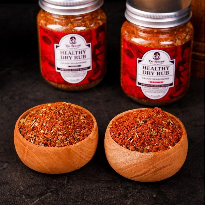 

Dospices Paket Healthy Dry Rub Rendah Kalori (Original + Spicy)