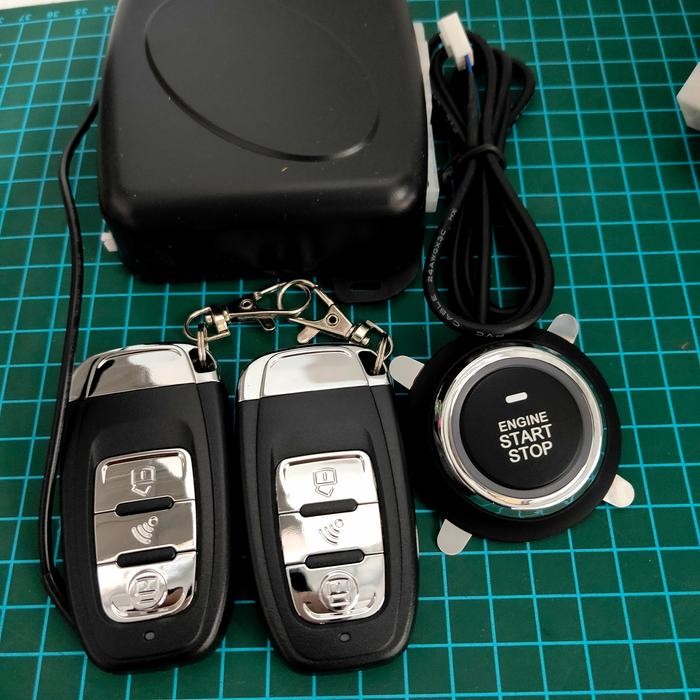Keyless Stater Mobil Keyless Entry Start Engine Mobil Motor Wireless