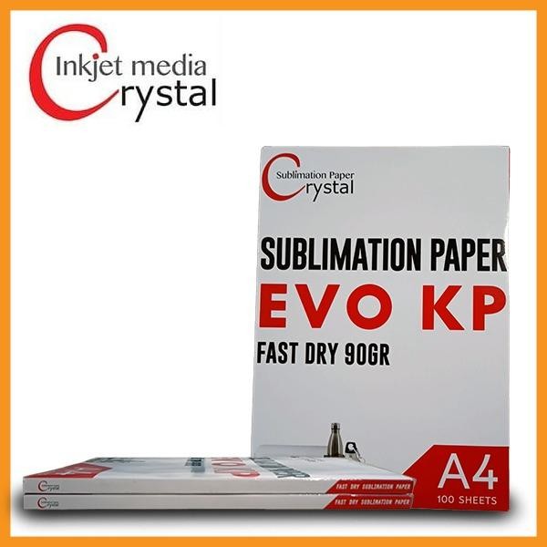 

Kertas Sublim Paper 90gr / 100gr A4 ( 100 lbr ) Fast Dry Sublimation
