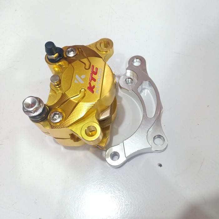 New Bracket Piringan 220Mm Mio J M3 Fino 125 Kaliper 2P Ktc Kytaco Brembo