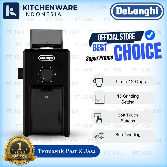 Delonghi Kg79 Coffee Grinder / Mesin Penggiling Biji Kopi Kg79 - Delonghi Kg79 Coffee Grinder
