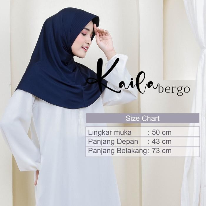 Hijab Instan /Jilbab Bergo Eltu /Kaila Bergo Eltu