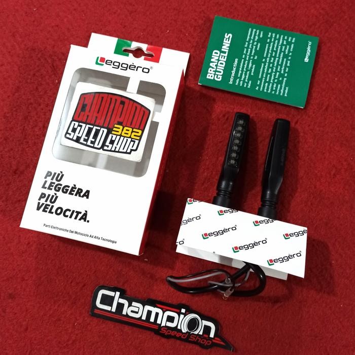 Lampu Sein LED Sequential Running LEGGERO Braccio All New Aerox 155