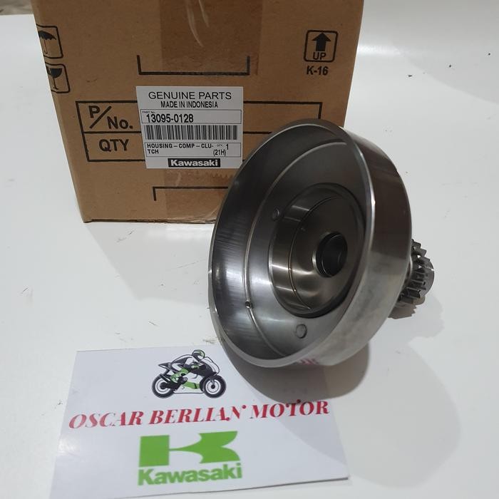 Rumah Kampas Kopling Ganda Lonceng Athlete Blitz E Original Kawasaki