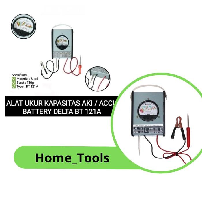 Baterai Battery Tester DELTA FUKUSHIMA Alat Tes Aki Accu Analog ORI