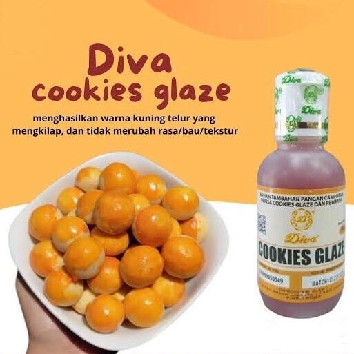 

New Diva Cookies Glaze 100g Pengkilap Kue Kering