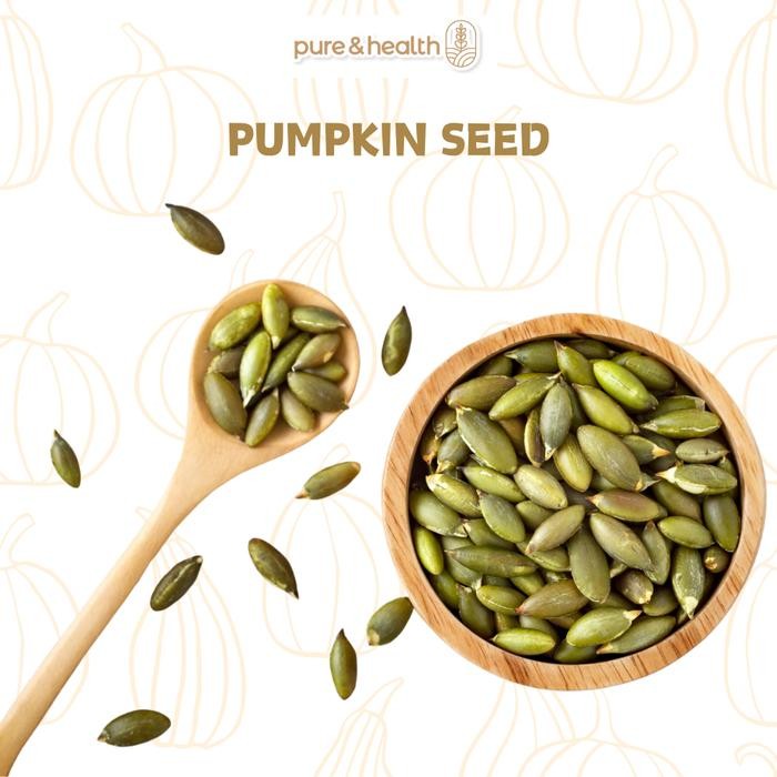 

New Pumkin Seed Organic 500 gr Biji Labu Pepita Kupas Natural Super Food