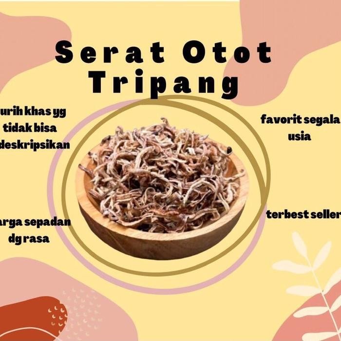 

New (Oleh Oleh Surabaya) Otot Teripang Gurih 100gr