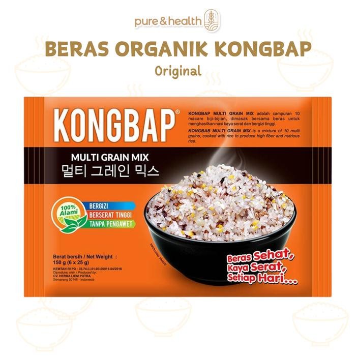 

New Kongbap Multigrain Mix Orange Pack 150 gr Natural Super