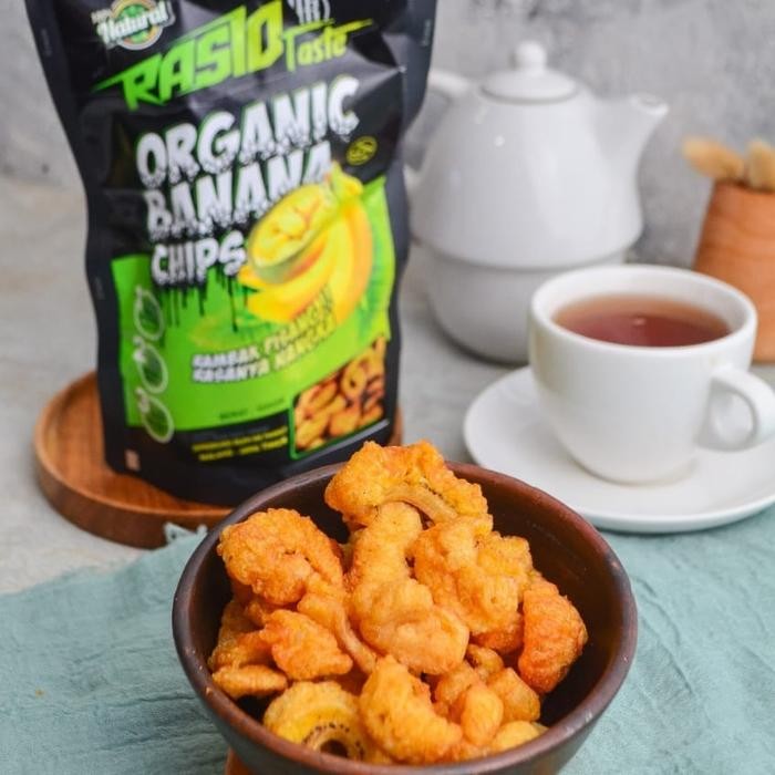 

New Rasiotaste organic banana chips