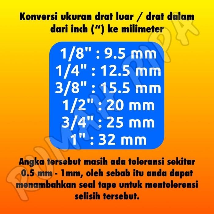 [Expert] Double nepel 1/2 x 3/4 krom