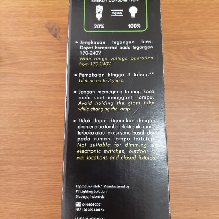 Expert LAMPU SPIRAL EKONOMAT BRAVO 85W PUTIH E27/LAMPU SPIRAL 85WATT PUTIH