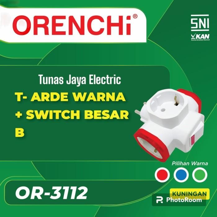 Expert Steker T Arde + Saklar On-Off Warna LIGHT HOUSE