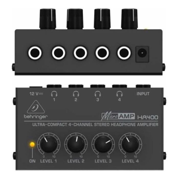 Behringer Ha400 / Ha 400 / Ha-400 Headphone Amplifier