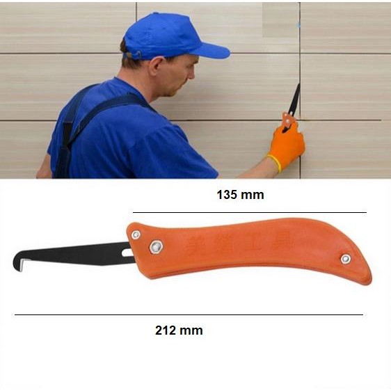 Alat Pembersih Grout Tile Keramik Penghilang Pengisi Celah Nat Keramik