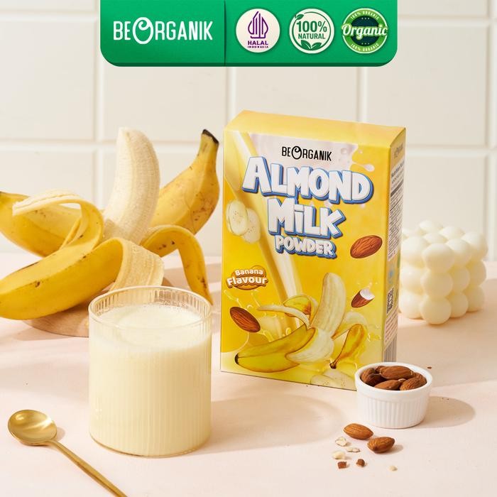 

Barbara.storee Beorganik Almond Milk Powder BANANA (NO SUGAR) / Susu Almond Bubuk