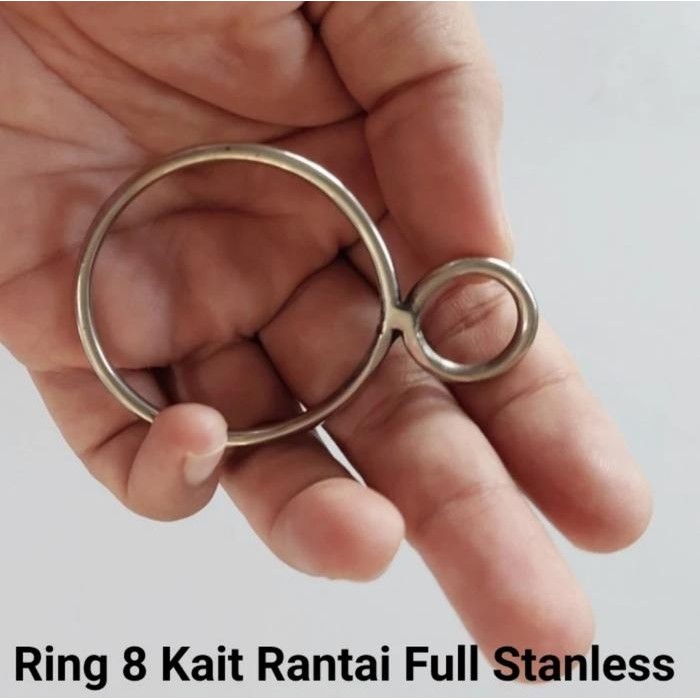 Ring Kait Cantolan Rantai Tangkringan Tripot Burung Parrot Ring 8