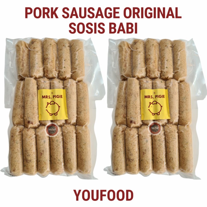 

MRS.PIGIE PREMIUM PORK SAUSAGE BALI - SOSIS BABI BALI PREMIUM KODE 73