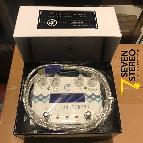 Gfi System Specular Tempus Delat And Reverb Effect Pedal