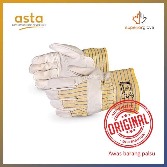 TERBARU Sarung Tangan Kerja Kulit Anti Tusukan Superior Glove Endura 76YBDQ