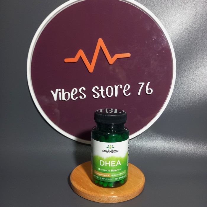 Swanson Premium DHEA 25 mg High Potency 120 capsules 25mg