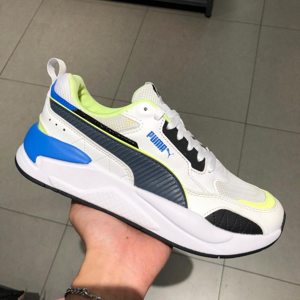 Puma Sepatu Sneakers Kasual X-Ray 2 Square White- Black-Fas 373108 68