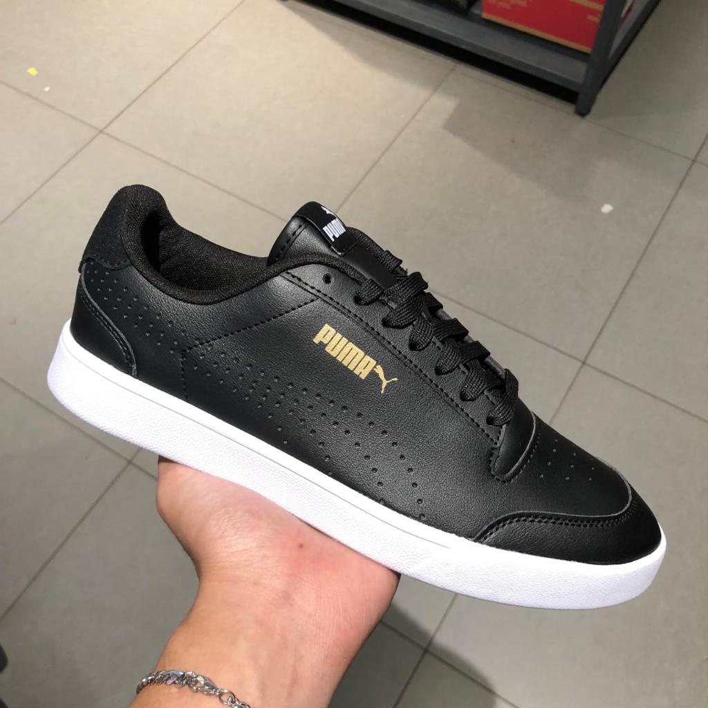 Puma Sepatu Sneakers Kasual Shuffle Perf Black- Team G 380150 03