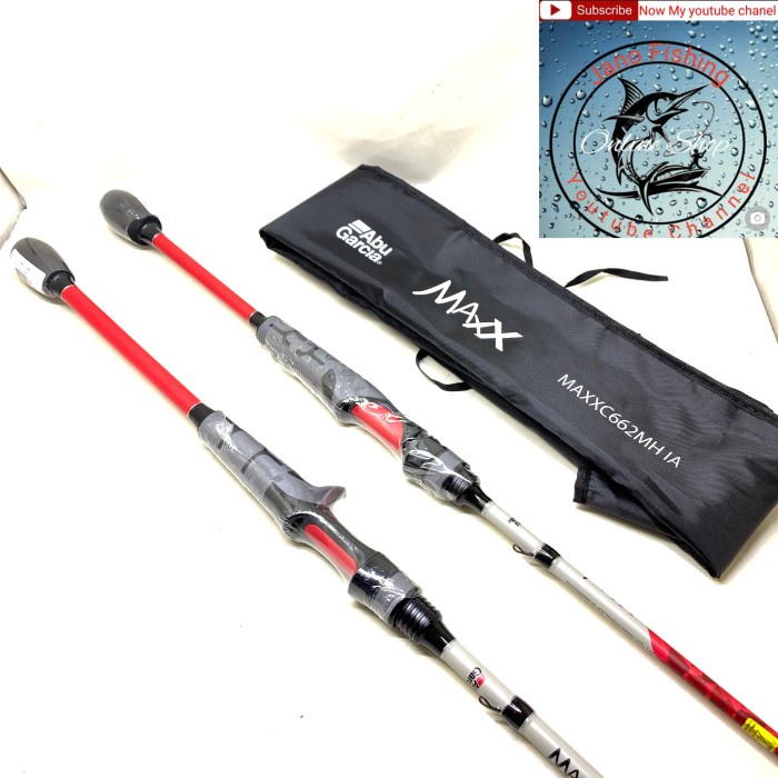 JORAN ABU GARCIA MAX X SPINNING & BC CARBON HOLLOW KODE 369