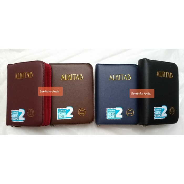 ALKITAB LAI KRISTEN UKURAN KECIL / ANAK. RESLETING. TB 034 TI NS.