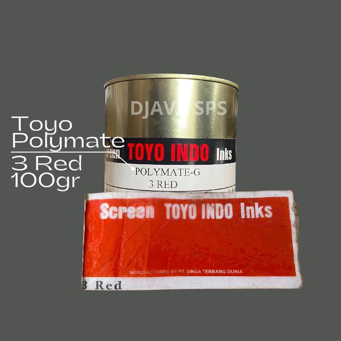 

TERBARU TINTA SABLON PLASTIK TOYO POLYMATE 1KG PACKING AMAN