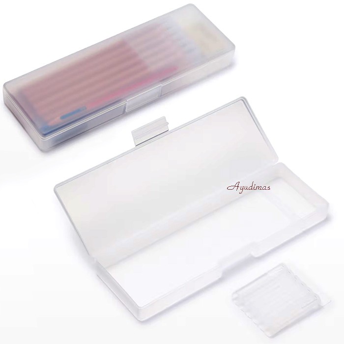 

TERBARU MUJI PP PENCIL CASE WIRH DIVIDER N REMOVABLE PEN HOLDER - KOTAK /TEMPAT PENSIL COD
