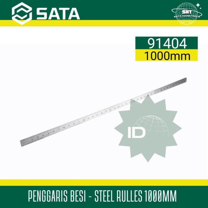 

DISKON SUPER SATA PENGGARIS BESI 1000 MM COD