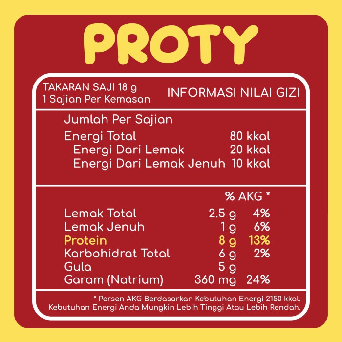 

BARANG TERLARIS Snack PROTY Chicken Chips Ori(1 pcs)+Pedas(1 pcs)+Keju(1 pcs)+RumputLaut(1 pcs)